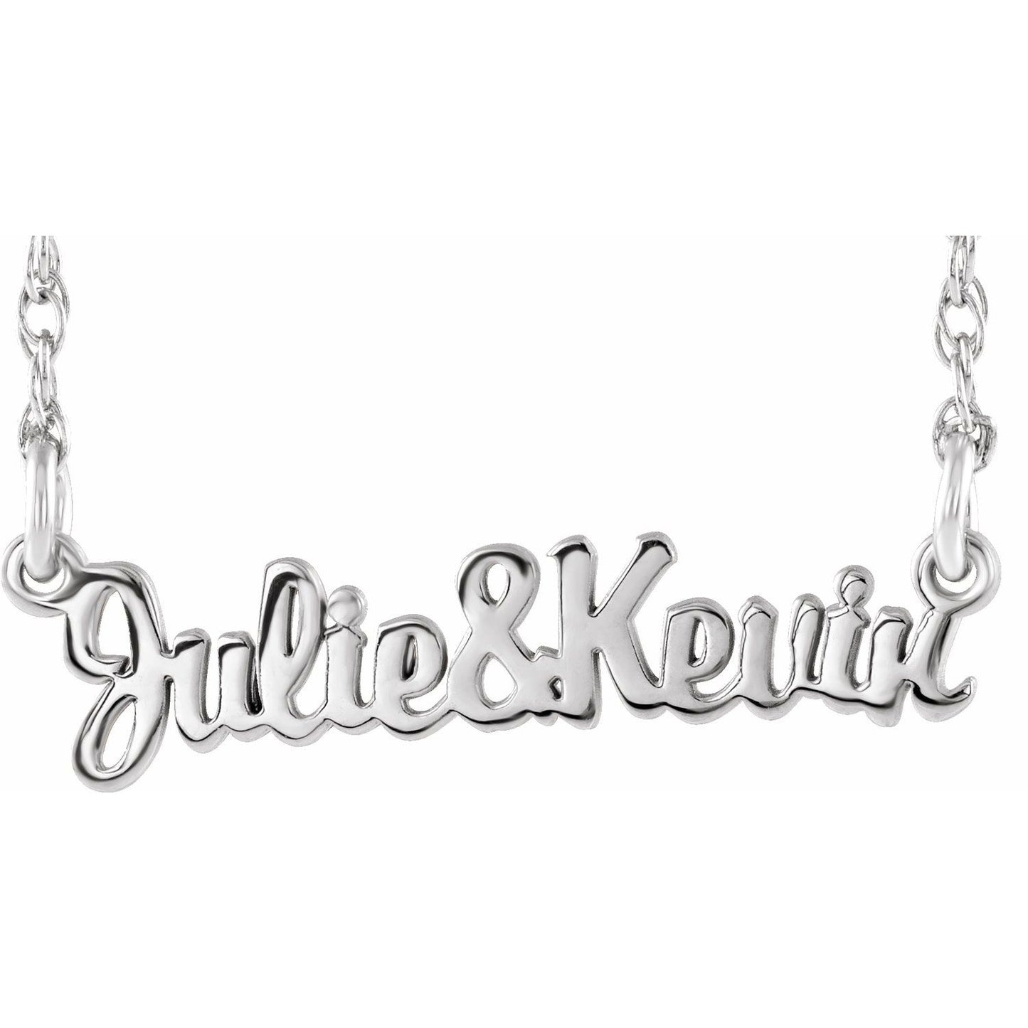 Double name necklace script