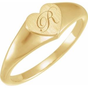 Heart Signet Ring