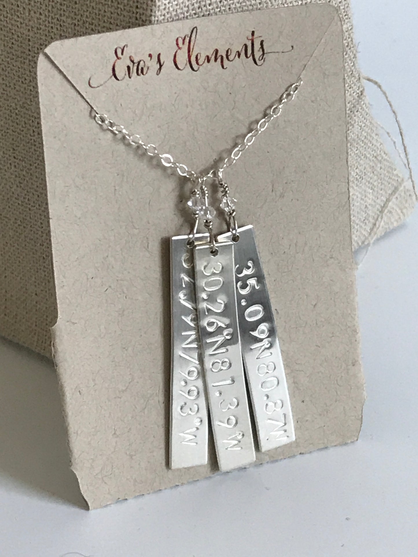 Vertical Bar necklace