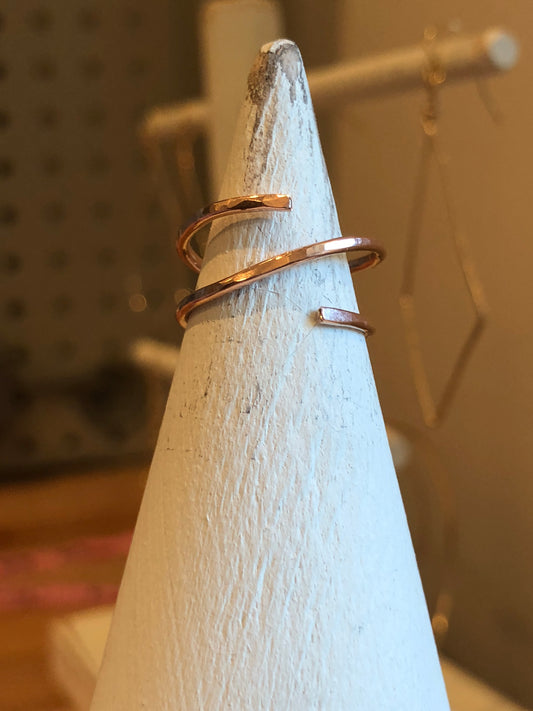 Coil ring/spiral rings