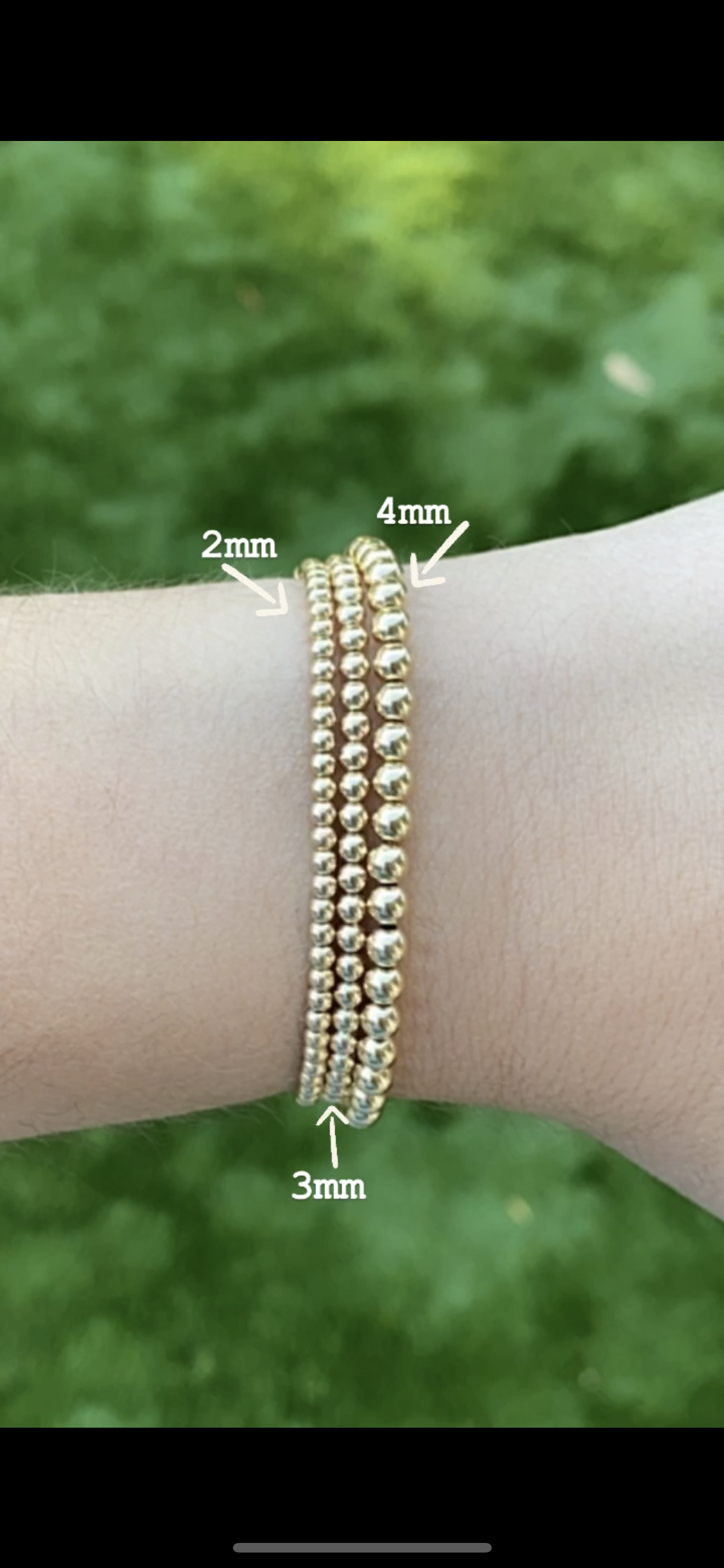 Gold filled stack arm candy bracelet, gold filled bead bracelet, stacks