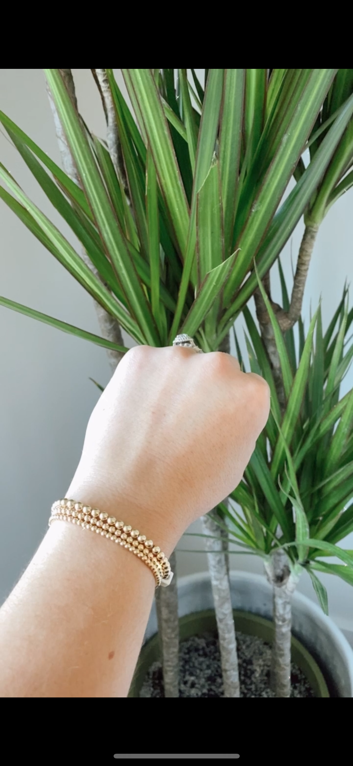 Gold filled stack arm candy bracelet, gold filled bead bracelet, stacks