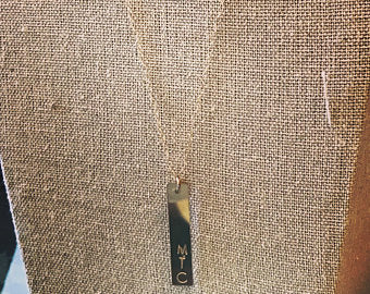 Vertical Bar necklace