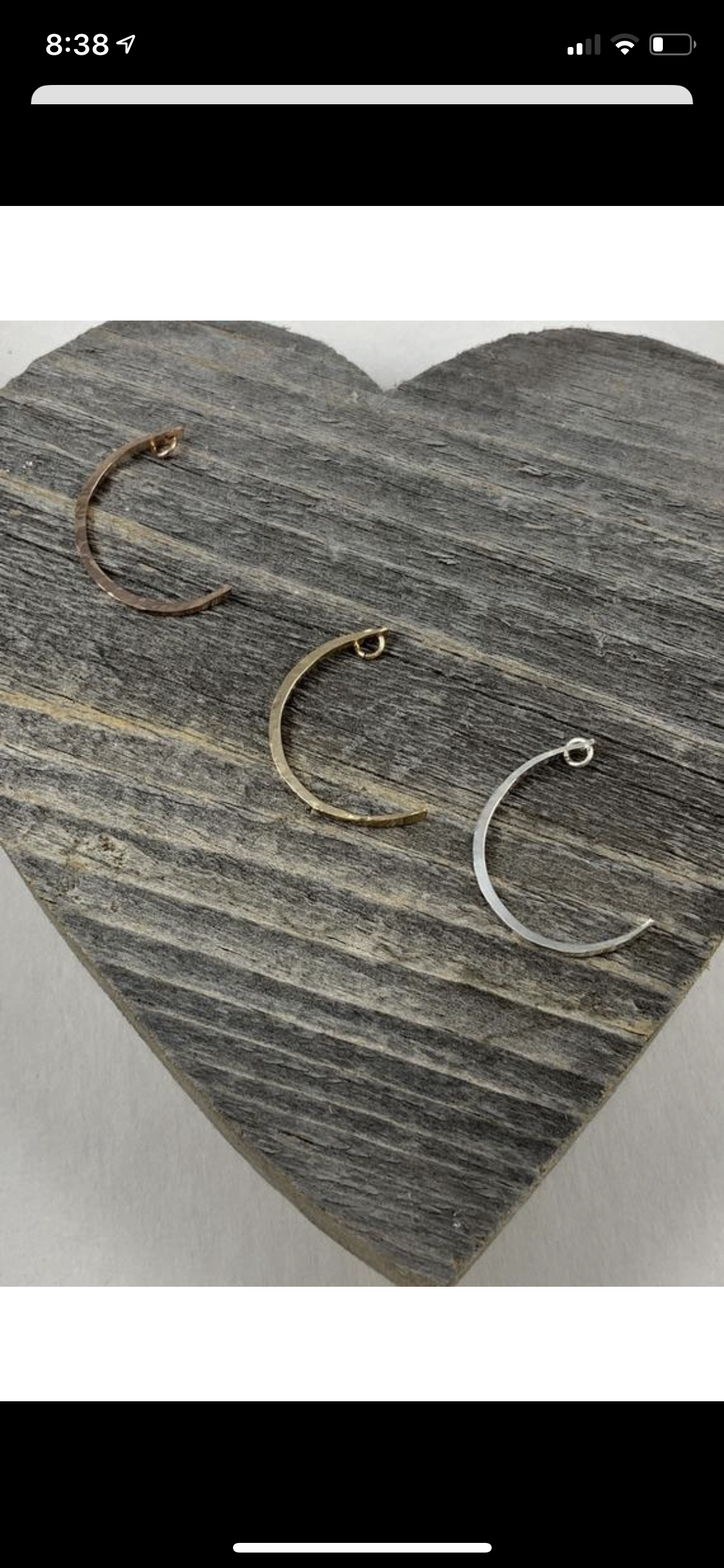 Crescent moon necklace, gold filled necklace, moon necklace