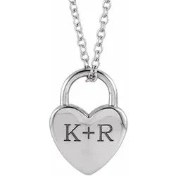 Personalized heart lock