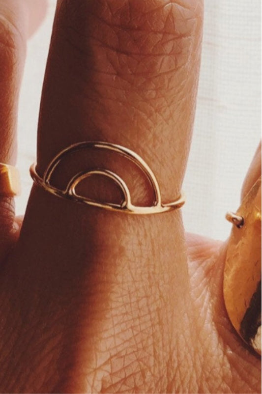 Double Arch Rings