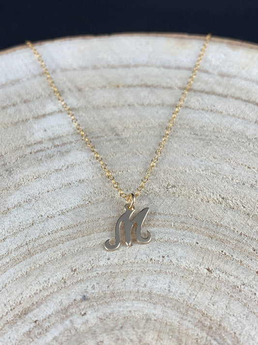 Initial necklace, name necklace, multiple letter necklace, letter necklace, name necklace