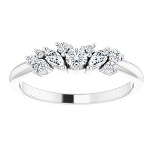 1/3 CTW Diamond Multi-Shape Ring