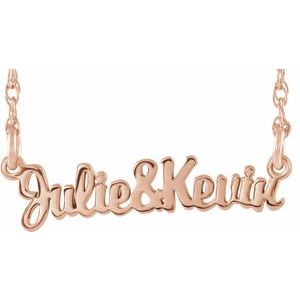 Double name necklace script